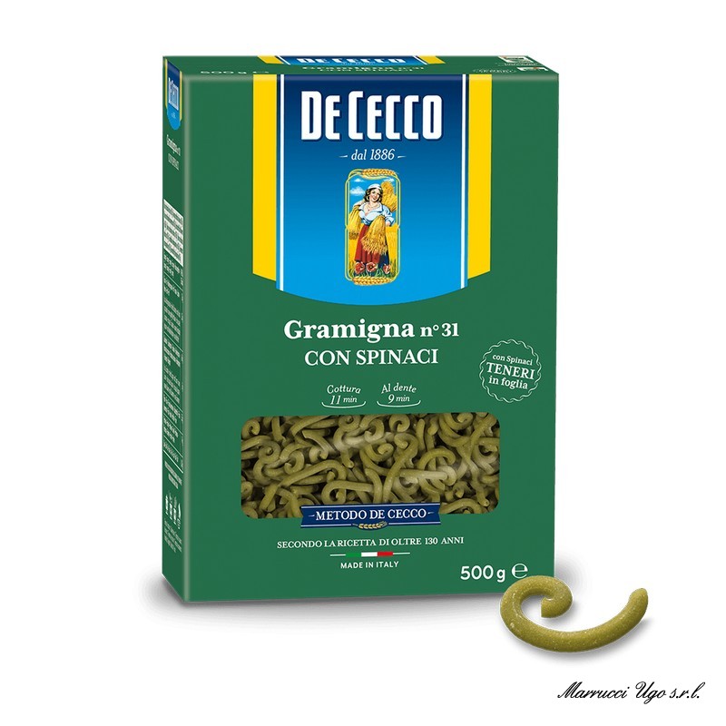 De Cecco Pasta Gramigna n. 31 gr. 500